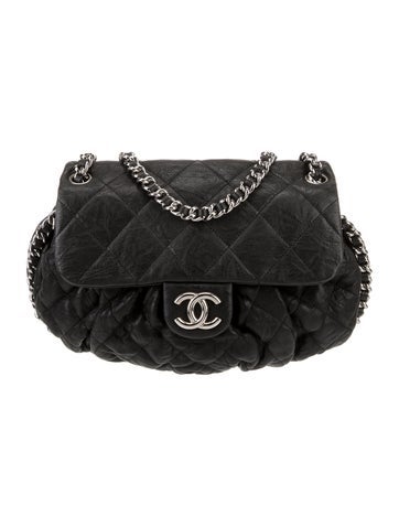 Chanel Crossbody Bags Medium Chain-Around Flap Bag