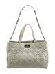 Chanel Quilted Boy Shopping Tote