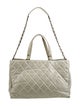Chanel Quilted Boy Shopping Tote