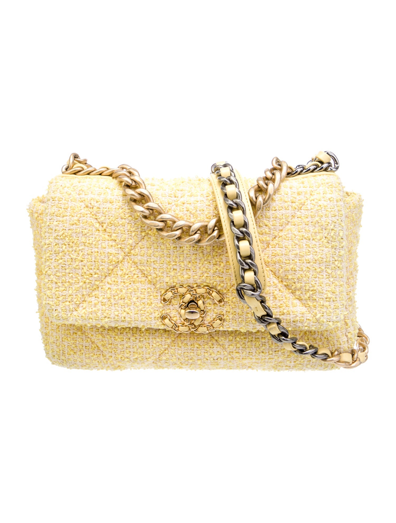 Chanel Medium Tweed 19 Flap Bag