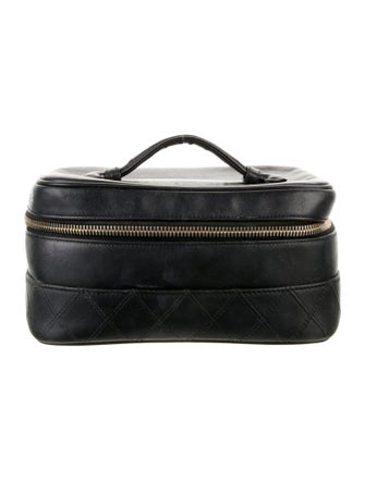Chanel Quilted Vanity Case