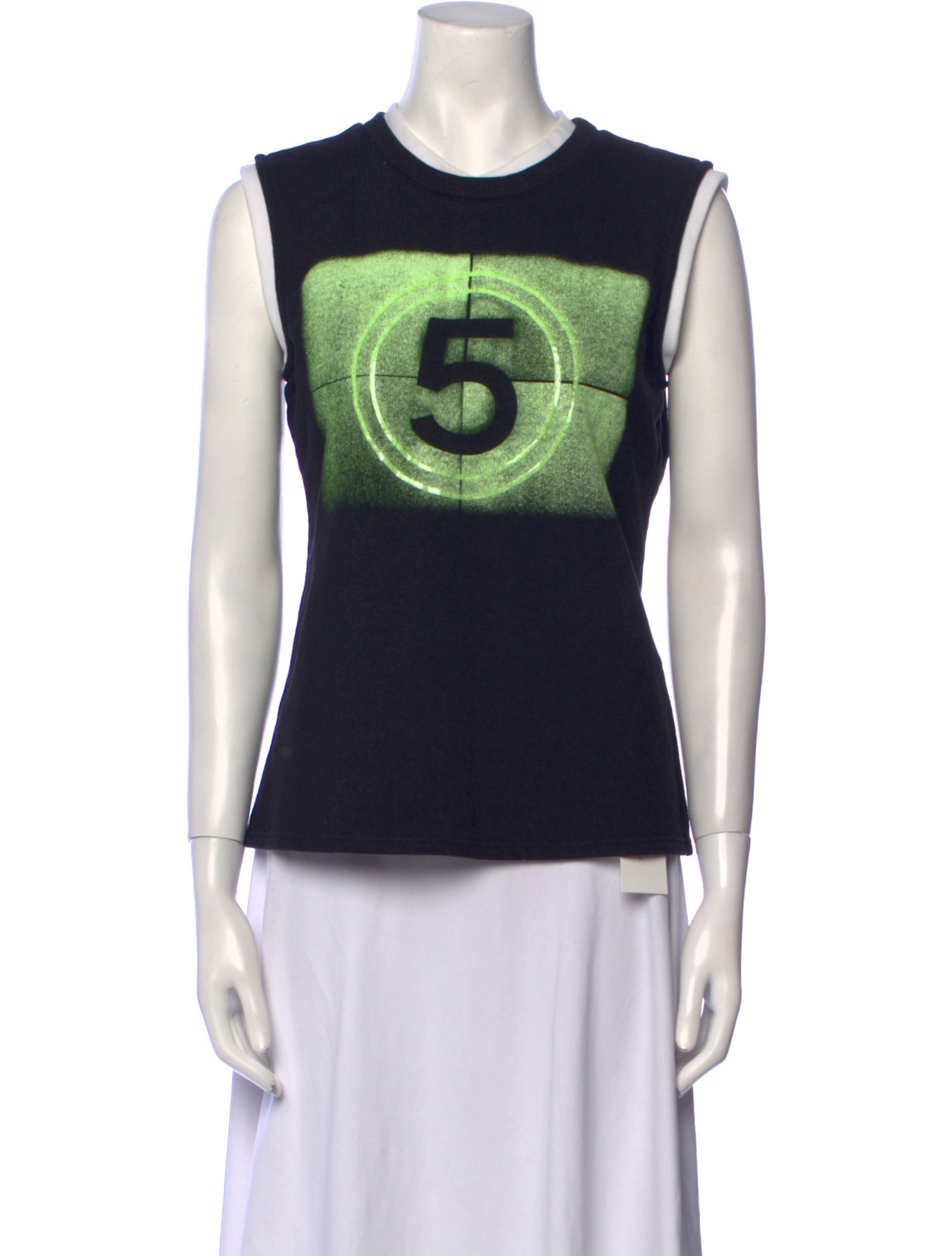 Chanel 2021 Graphic Print Top