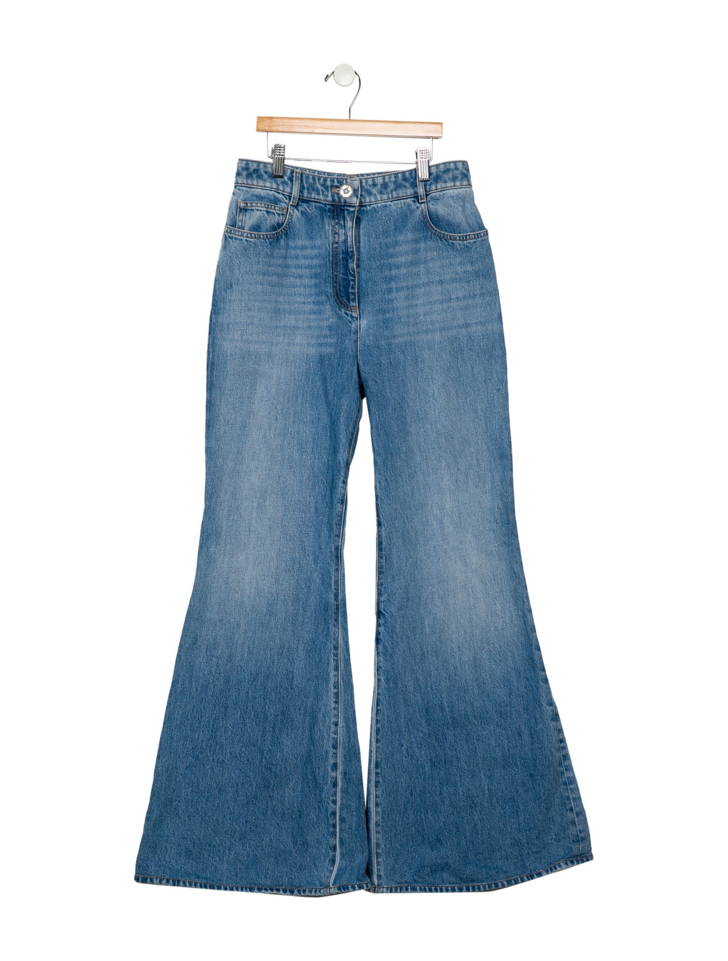 Chanel 2023 Wide Leg Jeans