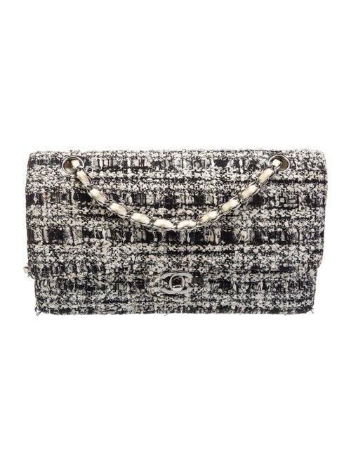 Chanel Medium Tweed Double Flap Bag