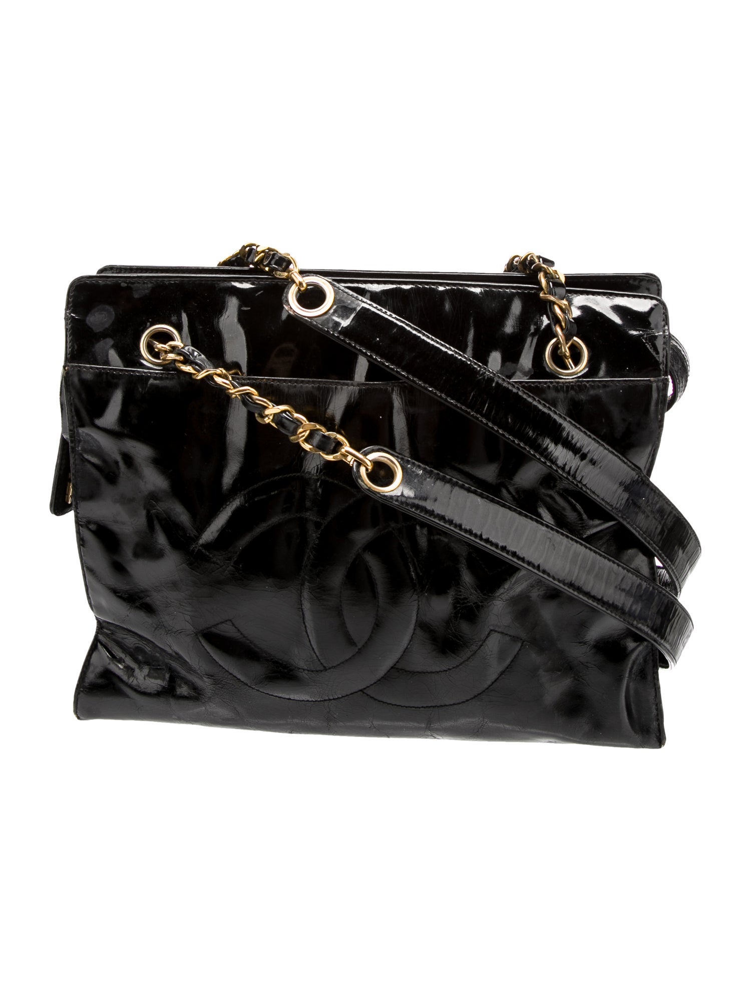 Chanel Patent Timeless CC Shoulder Bag