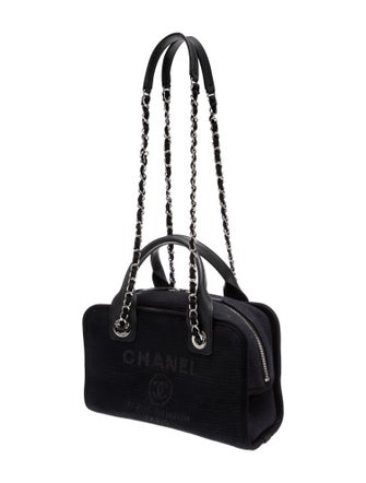 Chanel Small Deauville Bowling Bag