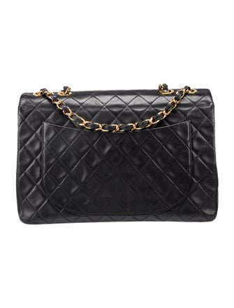 Chanel Quilted XL Jumbo Single Flap Bag