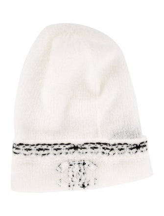 Chanel Cashmere CC Knit Beanie