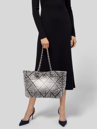 Chanel Denim 19 Shopping Tote