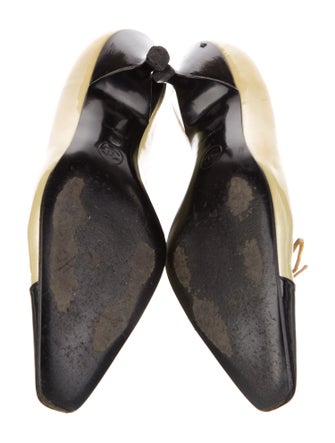 Chanel 1990's Patent Leather Pumps