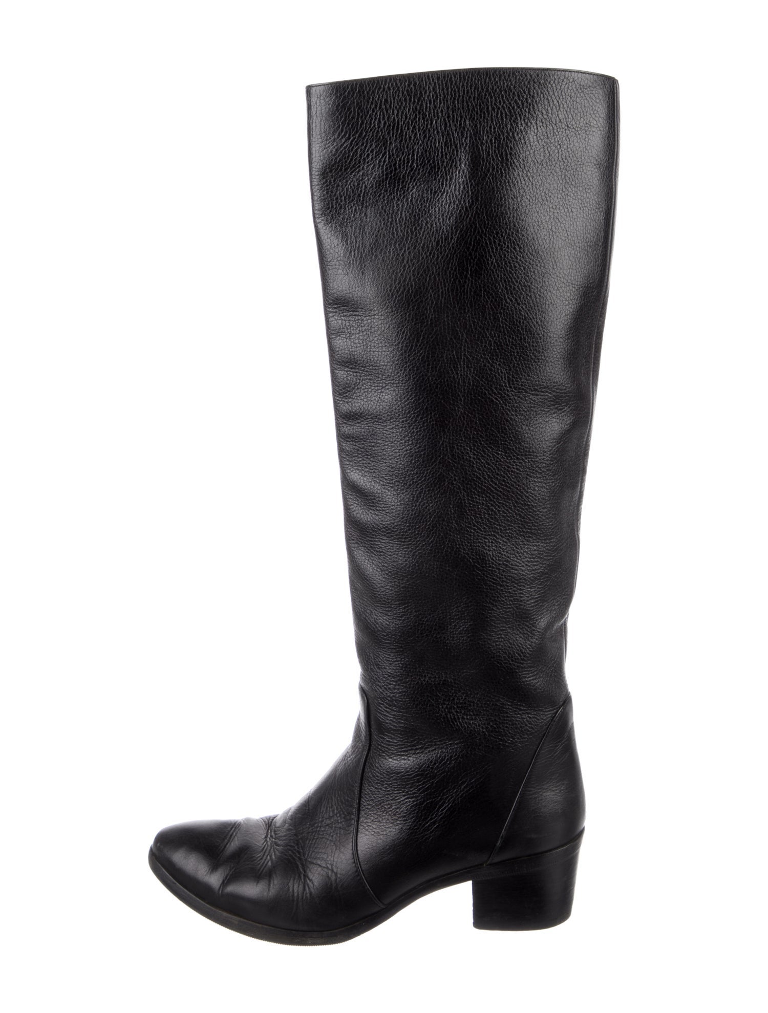 Chanel 2014 Leather Riding Boots