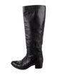Chanel 2014 Leather Riding Boots