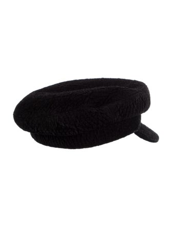 Chanel 2022 CC Newsboy Hat