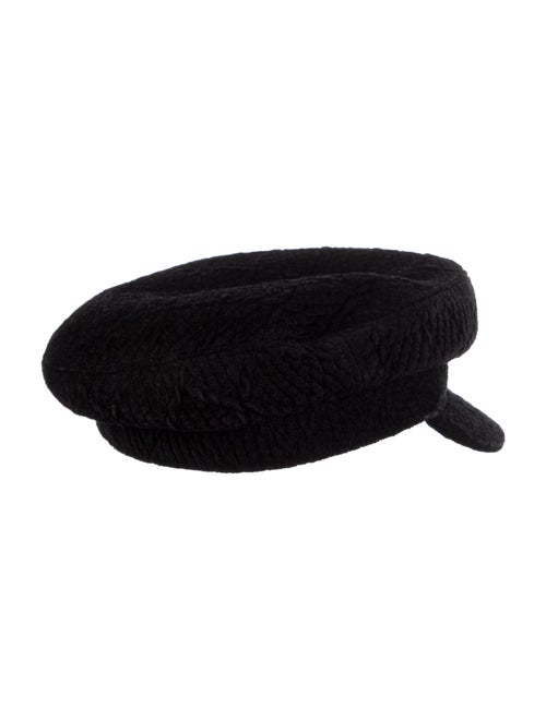 Chanel 2022 CC Newsboy Hat