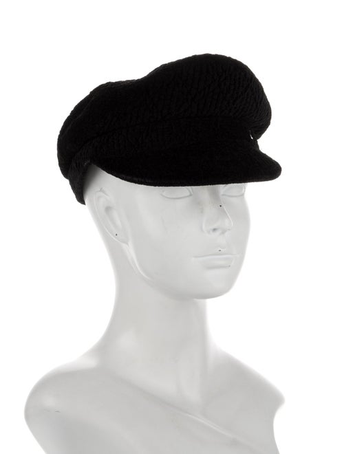 Chanel 2022 CC Newsboy Hat