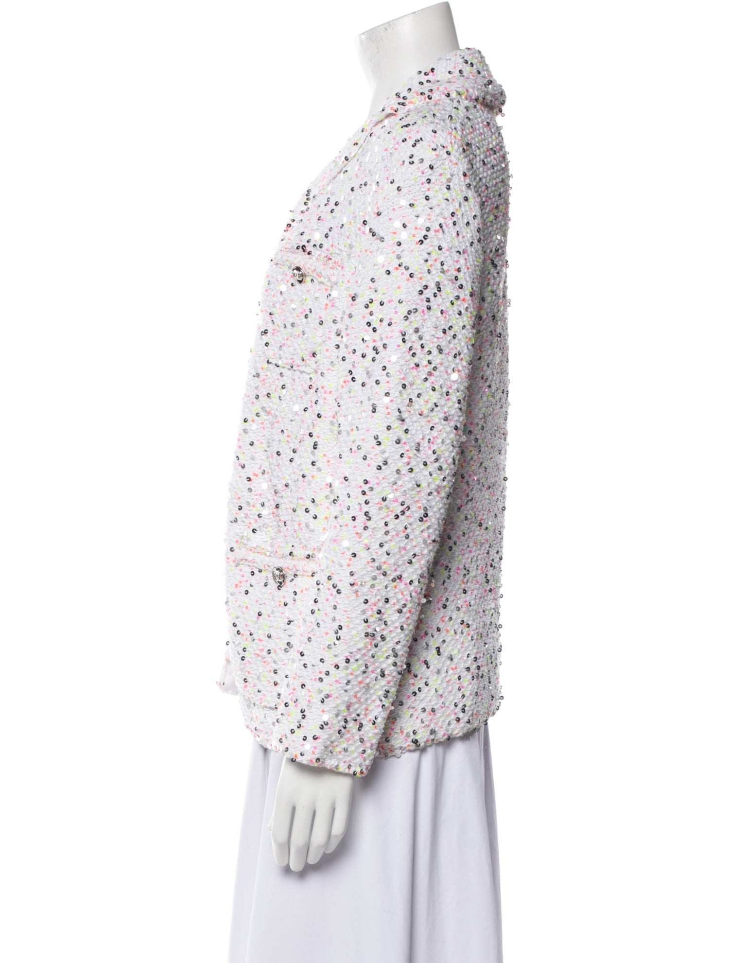 Chanel 2024 Sequin and Tweed Blazer w/ Tags