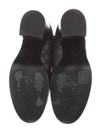 Chanel 2019 Interlocking CC Logo Combat Boots