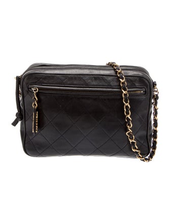 Chanel Quilted Camera Bag