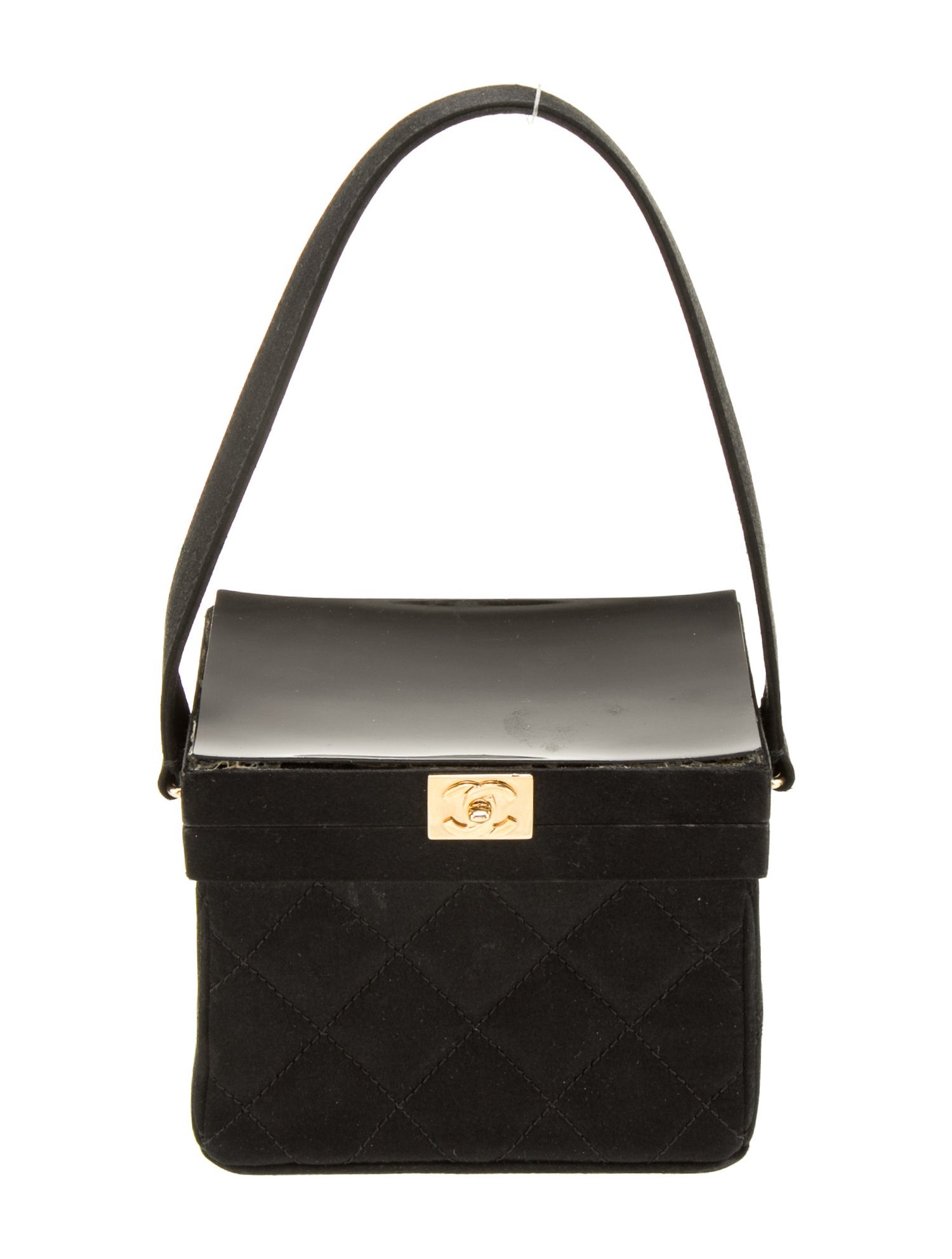 Chanel Satin Vanity Box Bag