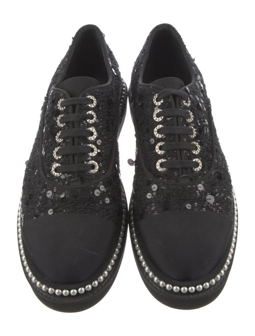 Chanel 2017 Interlocking CC Logo Sneakers