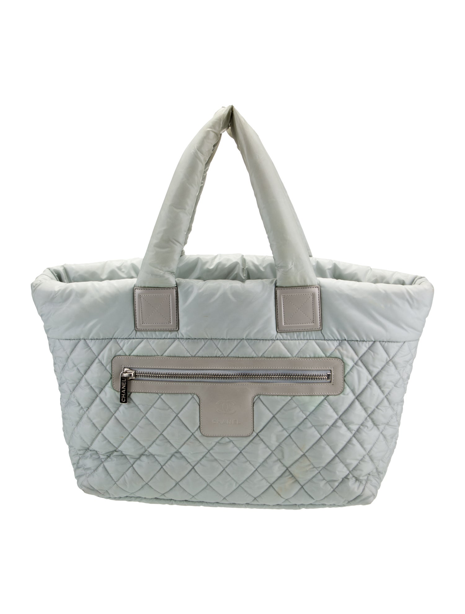 Chanel Large Coco Cocoon Tote - Grey Totes, Handbags - CHA1153328 | The ...