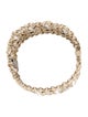 Chanel 2019 Leather & Strass 'CHANEL' Bracelet