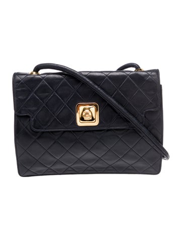 Chanel Crossbody Bags Quilted CC Square FLap Bag