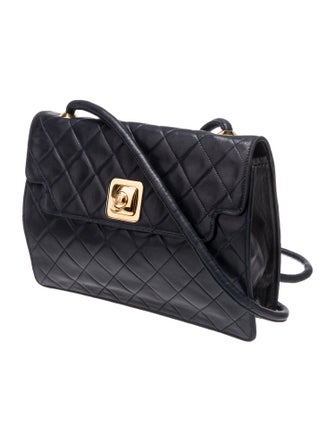 Chanel Quilted CC Square FLap Bag