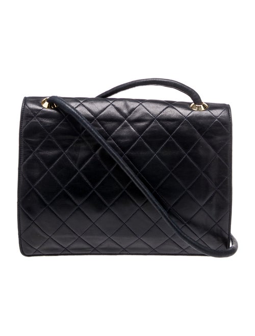 Chanel Quilted CC Square FLap Bag