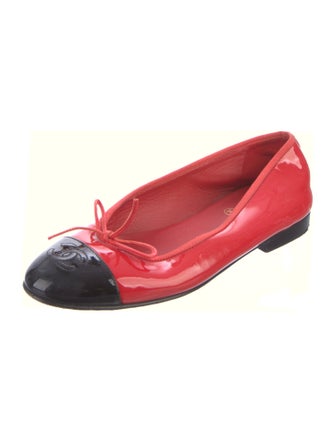 Chanel 2020 Interlocking CC Logo Ballet Flats