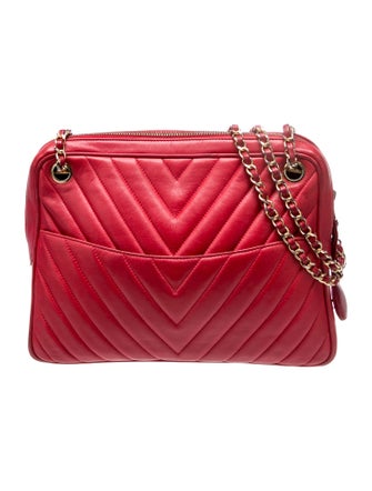 Chanel CC Chevron Camera Bag