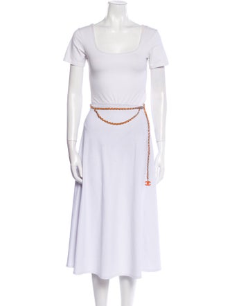 Chanel 2004 Interlocking CC Logo Chain-Link Belt