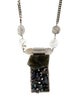 Chanel Multistone Statement Pendant Necklace