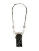 Chanel Multistone Statement Pendant Necklace