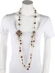 Chanel Pearl, Labradorite, Resin & Faux Pearl 'Paris - Edinburgh' Multistrand Station Necklace