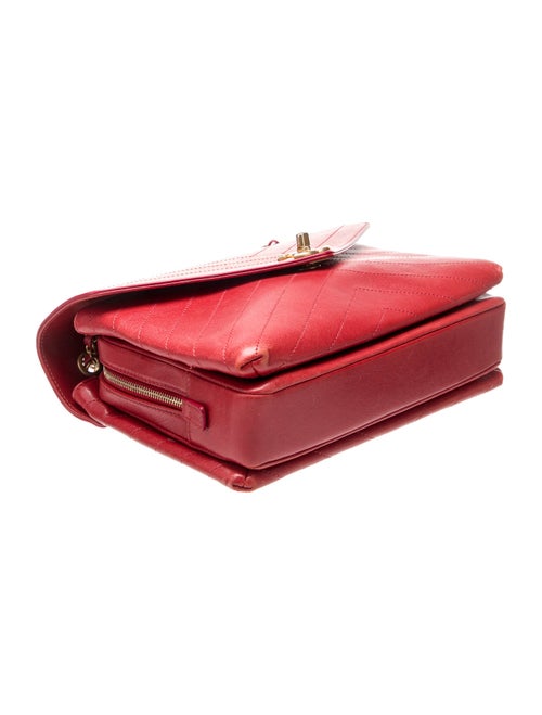 Chanel Coco Chevron Envelope Flap Bag