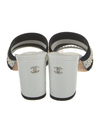Chanel 2020 Interlocking CC Logo Slides