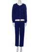Chanel Cashmere Colorblock Pattern Pantsuit