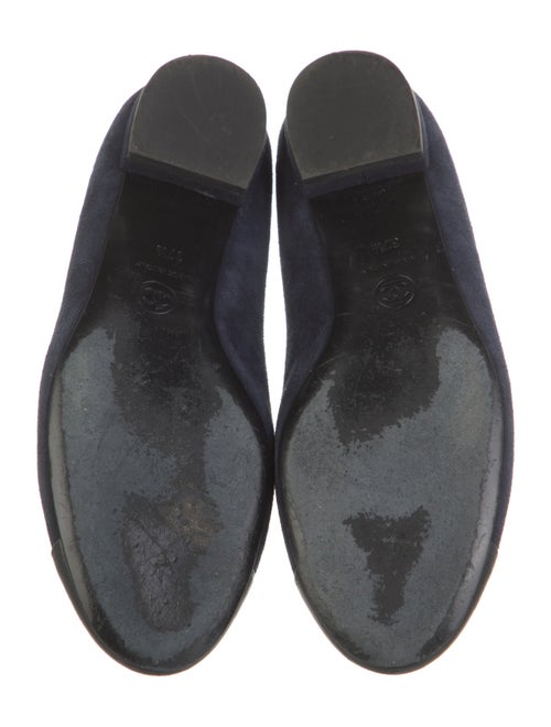 Chanel 2014 Interlocking CC Logo Ballet Flats