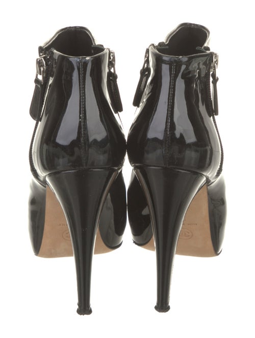 Chanel 2012 Patent Boots T-Strap Pumps
