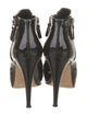Chanel 2012 Patent Boots T-Strap Pumps