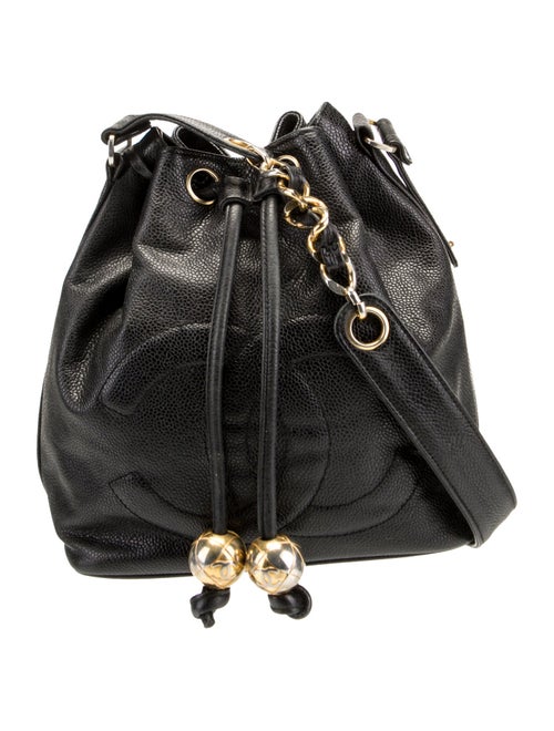 Chanel Caviar CC Bucket Bag