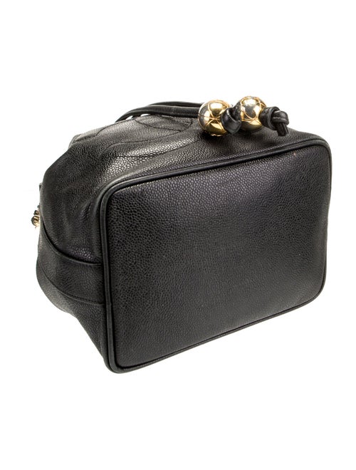 Chanel Caviar CC Bucket Bag