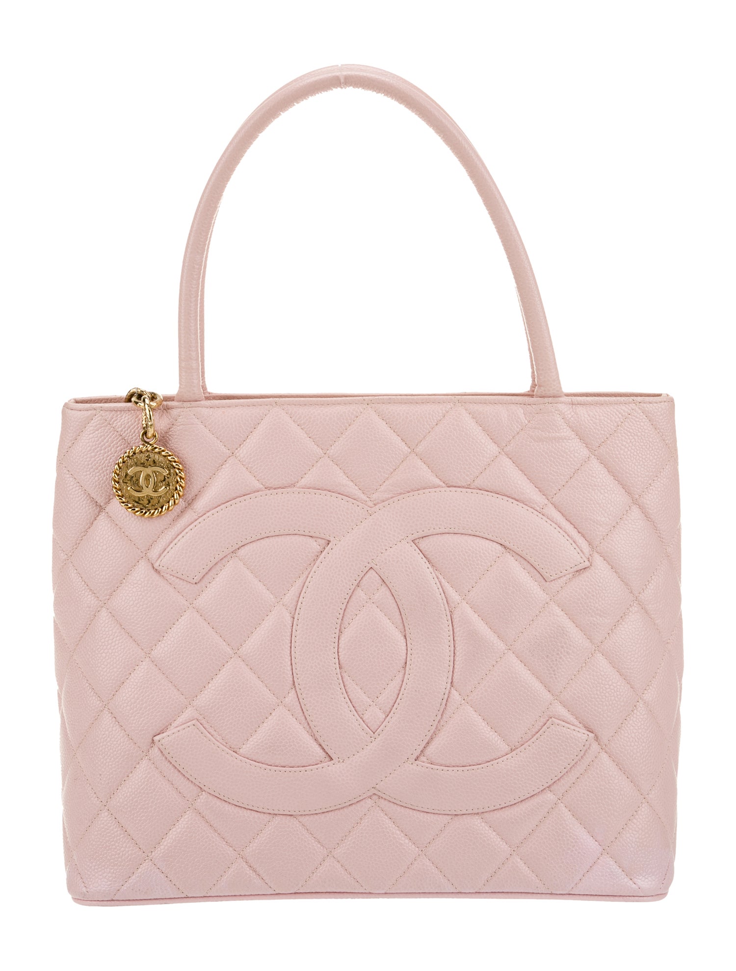 Chanel Caviar Medallion Tote