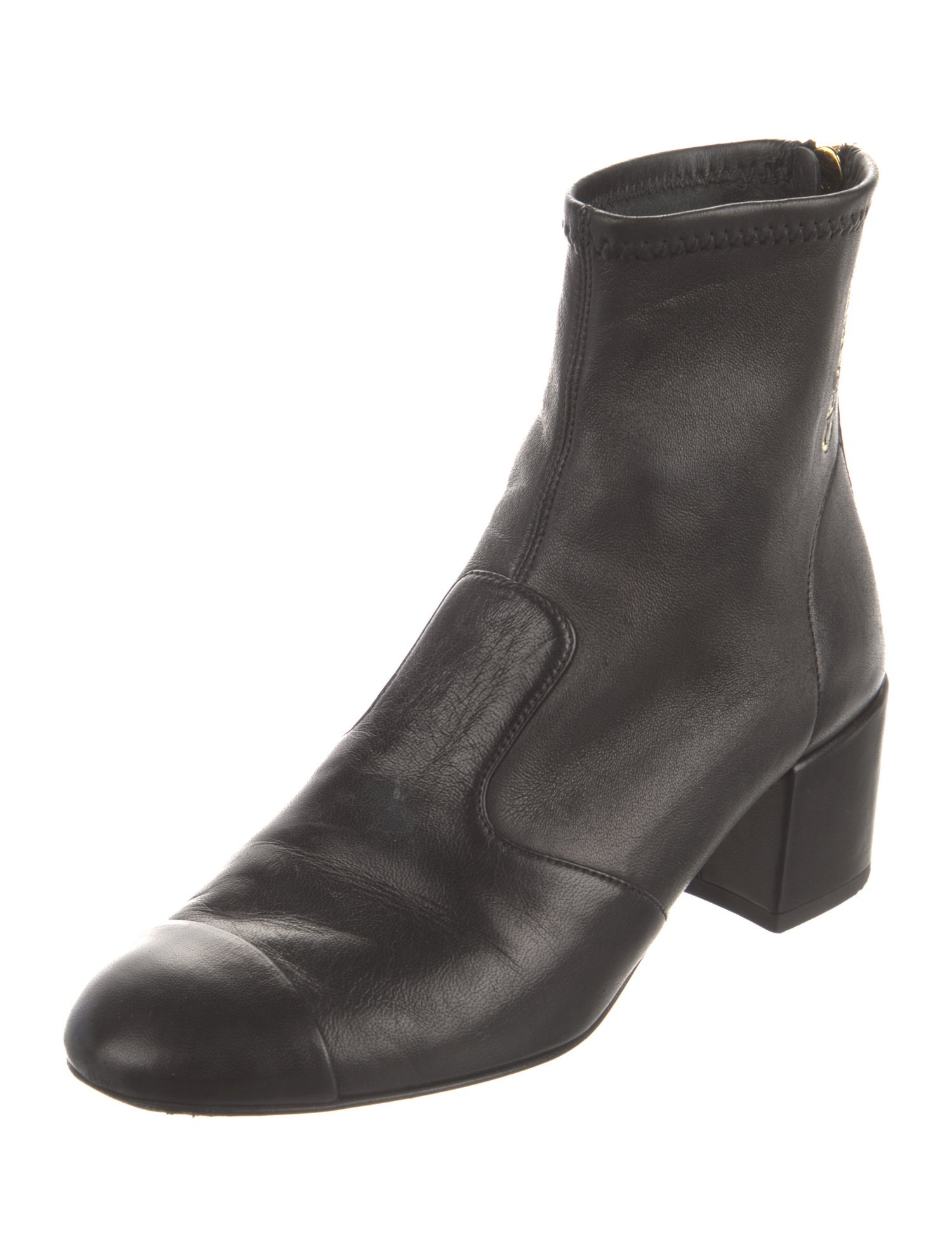 Chanel 2023 Interlocking CC Logo Boots