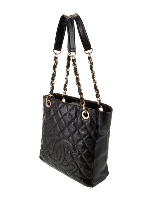 Chanel Caviar Petit Shopping Tote