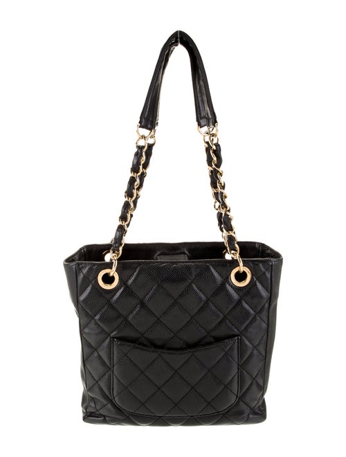 Chanel Caviar Petit Shopping Tote