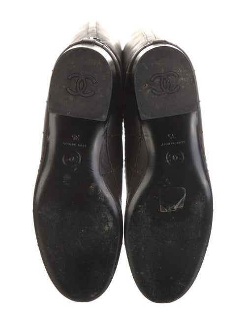 Chanel 2013 Quilted Pattern Riding Boots