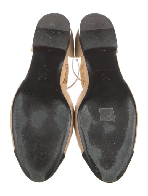 Chanel 2020 Interlocking CC Logo D'Orsay Flats