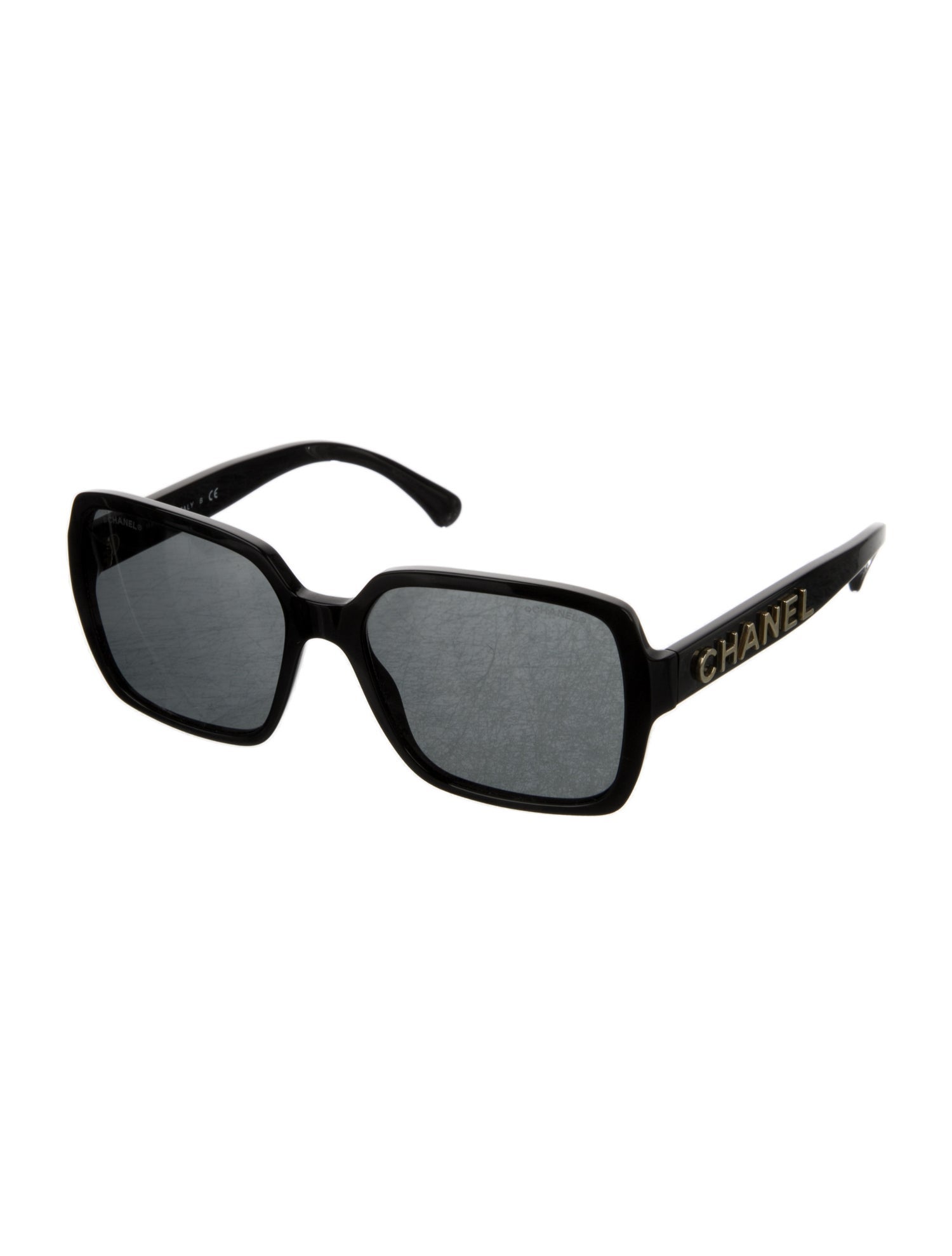 Chanel Interlocking CC Logo Square Sunglasses